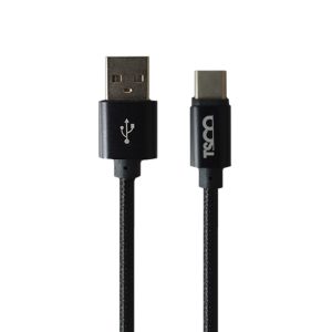 کابل تبدیل  USB به USB-C تسکو مدل TC C182 طول 1 متر | مشکی | گارانتی 12 ماهه توسن