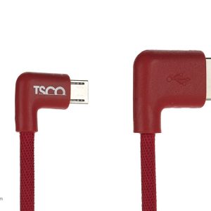 کابل تبدیل USB به microUSB تسکو مدل TC 59N طول 0.2 متر | مشکی | گارانتی 6 ماهه توسن سیستم